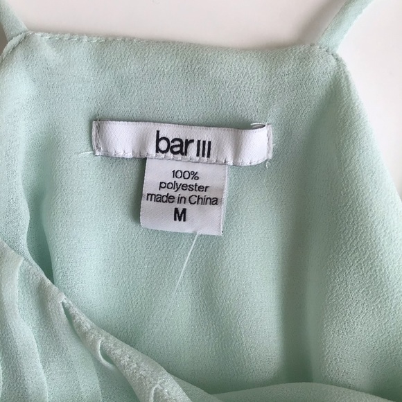 Bar III Pleated Camisole tank top - Picture 7 of 8